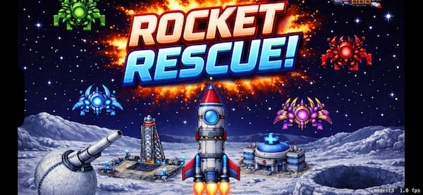 Rocket Rescue screenshot 1